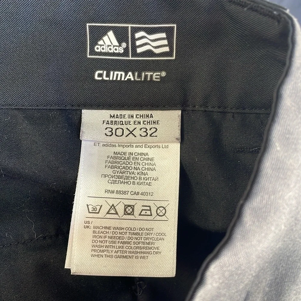 Adidas Men’s Black Track Pants